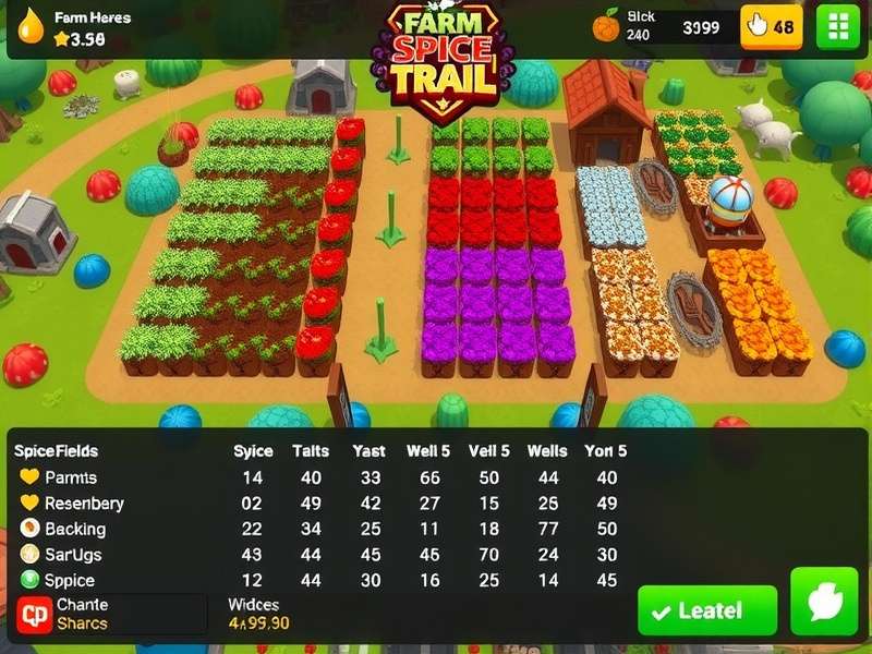 Farm Heroes Spice Trail download statistics chart